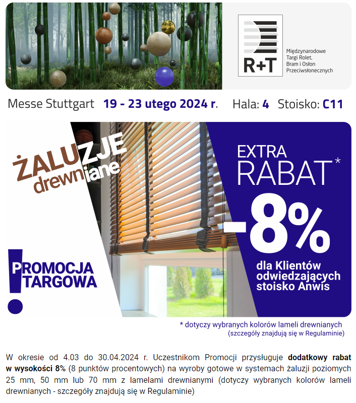 Promocja targowa!