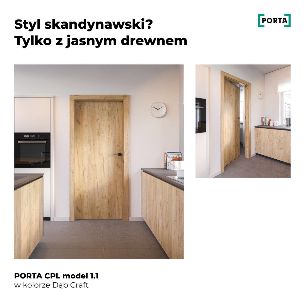 Styl skandynawski? Tylko z jasnym drewnem!