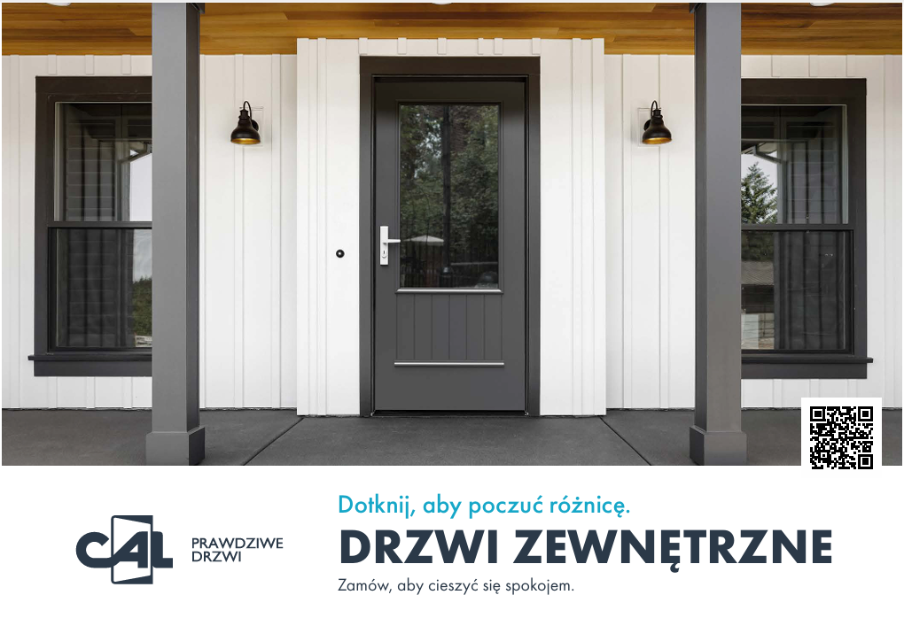 Jak dobrze wybrać drzwi zewnętrzne? Podpowiada Firma CAL!